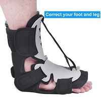 JM-D Adjustable Night Splint Dorsal Plantar Fasciitis Overnight Treatment Ultra Light