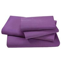 1800 QUALITY SOFT SHEETS DEEP POCKET BED SHEET SET/ Twin - Purple