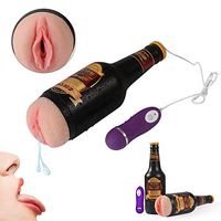 Electric Male Sucker Toys Oral Cup Electric Beer Bottle Special Edition Pu'sy*s Relax Deluxe for Men Pleasure Silky Soft Odorless