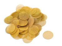 100pcs Brass Screens Pipe Screen Filters(3/4 Inch)