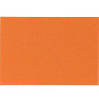 #17 Mini Flat Card (2 9/16 x 3 9/16) - Mandarin Orange (250 Qty.)
