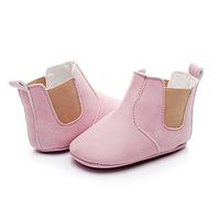 Meolin Soft Baby Shoes With Suede Soles Toddler/Infant Shoes First Walking Shoes,Pink,5