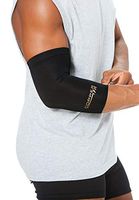 Copper Fit Men's Big & Tall Compression Elbow Sleeve - Big - 2XL/3XL, Black