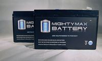 Mighty Max Battery 12V 7Ah Sealed Lead Acid Battery for UPS and Alarm Systems - 2 Pack Brand Product