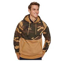 Men Sweatshirts Hoodies Autumn Winter Casual Camouflage Printing Long Sleeve Hooded Pullover Tops with Pockets