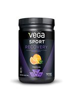 Vega Sport Recovery, Apple Berry, 12 Count - Post Workout Muscle Recovery Drink Mix with Vitamins, Electrolytes, Vegan, Gluten Free (Packaging May Vary)