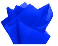 Royal Presidential Sapphire Blue Gift Wrapping Tissue Paper for Gift Packaging, Floral, Birthday, Christmas, Halloween, DIY Crafts and More 15" X 20" 100 Sheets