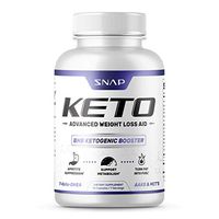 Keto Weight Loss Aid by Snap Supplements - Ketogenic Ketosis Diet Supplement - Suppresses Appetite, Supports Metabolism, Turn Fat into Fuel (Keto, 14 Capsules)