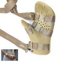 GHzzY Orthotics Fingerboard with Shoulder Belt - Finger Training Board for Hand Dysfunction,Limb Abnormal Tension & Brain Injury,Left