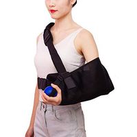 Shoulder Immobilizer for Broken Fractured Arm Shoulder Rotator Cuff Support Brace for Tear, Dislocation,Sprains and Strains Suits Both Men & Women, One Size,Leftarm