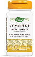 Nature's Way Vitamin D-3 2000 IU, 240 Softgels (Pack of 2)