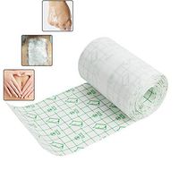 CARESHINE Waterproof Wound Dressing Tape Transparent Adhesive Fixer Plaster Stretch Fixation Tape 10cmX10m