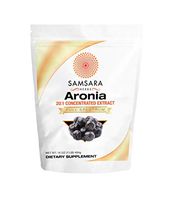 Samsara Herbs Aronia Berry 20:1 Extract Powder (16oz/454g) - Antioxidant, Flavenoids and Polyphenols Supplement - High ORAC - Native American Berry - Enjoy Better Quality of Life, Improved Wellbeing