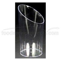 Royal Plasticware Miniatures Clear Cylindrical Dessert/Taster Shooter, 2.5 Ounce - 24 per pack - 10 packs per case.