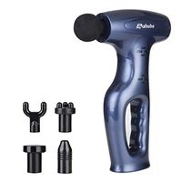 EAshuhe Massage Gun Handheld Percussion Massager - Deep Tissue Massager for Muscle Pain, Soreness and Stiffness Relief - 3 Speeds Vibration, 5 Massage Heads - Rechargeable Cordless Massage Machine