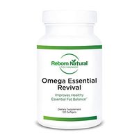 Omega Essential Revival Improves Healthy Essential Fat Balance - 120 Softgels by Reborn Natural