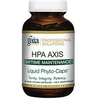 Gaia Herbs Professional Solutions HPA Axis Liquid Capsules, Homeostasis, 60 Count