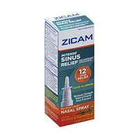 Zicam Intense Sinus Relief No-drip Liquid Nasal Spray with Cooling Menthol & Eucalyptus, 0.5 Ounce