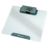 Detecto D401 Advantage Glass LCD Digital Wireless Remote 4 in 1 Scale, White