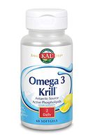 Kal 500 Mg Omega 3 Krill, 60 Count