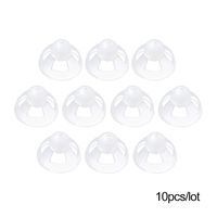 （10 pcs）Hearing Amplifier Dome Open Fit Ear Tip Earplug Earbuds for RIC Hearing Aids (M φ9mm)