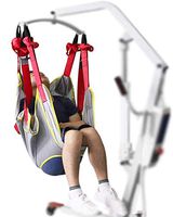 HNYG Full Body Patient Lift Sling with Commode Cutout, Durable Patient Transer Belt of Weight Capacity 510lbs,Medical Transfer Sling for Bariatric,Elderly and Disabled