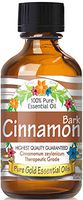 Pure Gold Cinnamon Bark Essential Oil, 100% Natural & Undiluted, 60ml