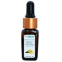 Ylang Ylang Essential Oil-100% Pure & Therapeutic Grade for Aromatherapy, Relaxation, Steamer, Massage, Positive Mood, Meditation & Yoga, Perfumery, Baths, Hair Care, Saunas - 12ml (Approx 200 Drops)