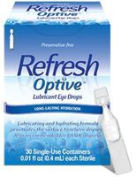 Refresh Optive Preservative-free Lubricant Eye Drops 30 Ea (Pack of 3)
