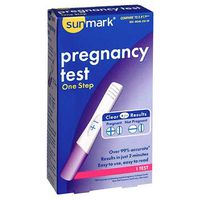 Sunmark Sunmark One Step Pregnancy Test, 1 each