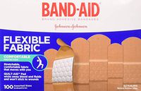 BAND-AID Flexible Fabric Adhesive Bandages Assorted 100 ea (Pack of 2)