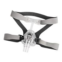 Nose Breathing Mask, IXAER Masks for C-Pap Mask Interface Sleep&Snore Strap with Adjustable Straps Headgear (M)