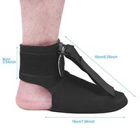 Posture Corrector Adjustable Foot Brace Orthosis Ankle Foot Drop Postural Correction Orthosis,M