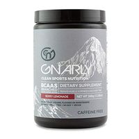 Gnarly Nutrition, BCAA Pre and Post Workout Supplement to Reduce Muscle Soreness, Caffeine-Free Natural Berry Lemonade (30 Servings)