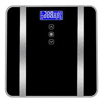 xatos Scales Digital Weight and Body Fat Smart Bathroom Scale, High Precision Measurements, 400 Pounds 180kg Max, Elegant Black