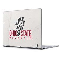 Skinit Decal Laptop Skin for Pixelbook - Officially Licensed Ohio State University OSU Ohio State Buckeyes Light Grey Design