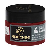 Leather Vinyl Repair Kit Anhydrous Cleaner, Auto Car Seat Sofa Coats Holes Scratch Cracks Rips Leather Repair Wax Tool, Multifunctional Leather Refurbishing Cleaner Cleaning Cream (Red)