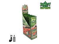 Juicy Natural Pure Hemp Wraps (25 Packs/Full Box) (Strawberry Filed)