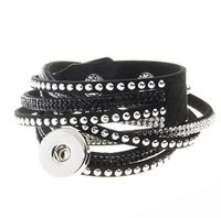 2018NEW Fashion 1pcs Charm bracelet For Noosa snaps chunk button NS 48 good party jewels jewelery girl accessories womans charming for gift brides jewellery