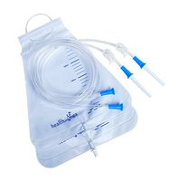 Super Economical Enema Bag Kit (2 Quart) - BPA and Latex Free - Foldable and Compact - Travel Compatible (2 Pieces)