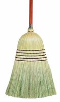 Wilen E503500, Lobby Corn Blend Broom with 7/8" Handle, 38-1/2" Length (Case of 12)