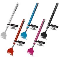 Executive Telescopic Extendable Soft Grip Metal Back Scratcher