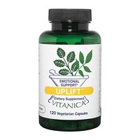 Vitanica Uplift, Mood and Emotional Support, Vegan/Vegetarian, 120 Capsules