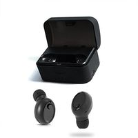 Twins Bluetooth Earbuds Mini Wireless Earphones Headset, Invisible Earpiece Bluetooth with 1000mAh Charging Box Stereo Headphones for iPhone 7 8 X, iPad, Samsung Galaxy S8+ s9 Plus S7 Note 8 Android