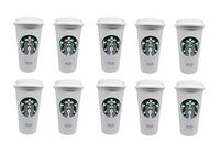 Starbucks Reusable Travel Cup to Go Coffee Cup (Grande 16 Oz) (10pack)