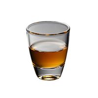 6 Pieces Creative Mini Goblet Spirits White Wine Glass European-Style Thick-Bottom Cup #7