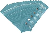 LOOPACELL 100 Pack 371 Watch Electronics Batteries 1.55 Volt Silver Oxide Coin Button Wholesale Pack