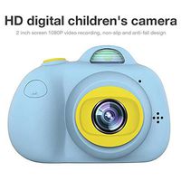 Kids Camera, Zoomie Kids Digital Camera, Video Camcorder, Shock Proof, 1080P FHD, 2 in Screen, Gift for Boys Girls 3-10 Years Old {16 GB SD Card Included} (Blue)