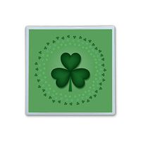 Contact Lens Box Holder Container Case Storage Eyecare Kit -Clove ForHappy St Patrick's Day