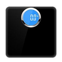 SYF Weight Scale Tempered Glass Electronic Scale Hotel Weight Scale Home Precision Human Scale Adult Weight Scale 180kg 330x330x20mm A+ (Color : A)